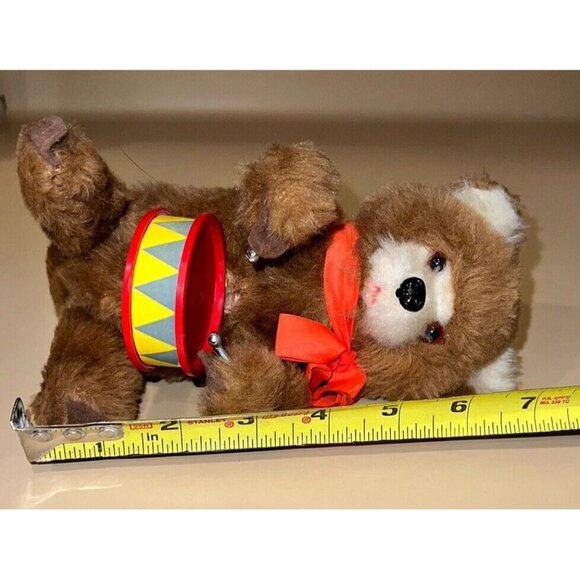 Vintage Carl Original Toy Working Wind Up Bear with Drum - Germany 1950’s 1960’s - Picture 13 of 16